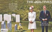 The Times () Newspaper Front Page for 5 August 2014